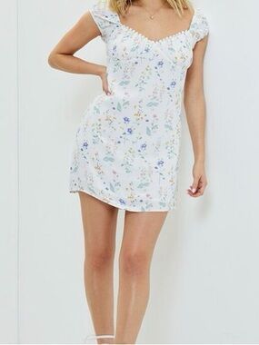 LA Hearts Floral Mini Dress
